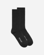 FUGAZI Liner Knit Sock Black – Knit Socks front view