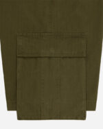 FUGAZI F-55 Baggy Cargo Shorts Olive – Utility view 3