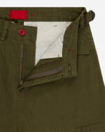 FUGAZI F-55 Baggy Cargo Shorts Olive – Utility view 2