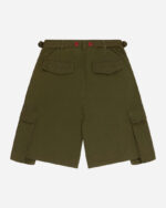 FUGAZI F-55 Baggy Cargo Shorts Olive – Utility view 4