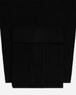 FUGAZI F-55 Baggy Cargo Shorts Black – Utility view 3