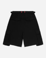 FUGAZI F-55 Baggy Cargo Shorts Black – Utility view 4