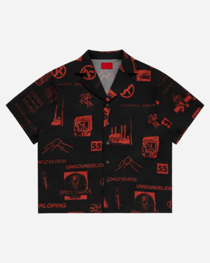FUGAZI Consumer Shirt Black – Graphic Shirt front view