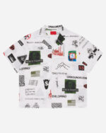 FUGAZI Consumer Shirt White – Graphic Shirt front view