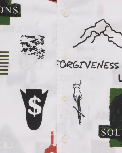 FUGAZI Consumer Shirt White – Graphic Shirt view 2