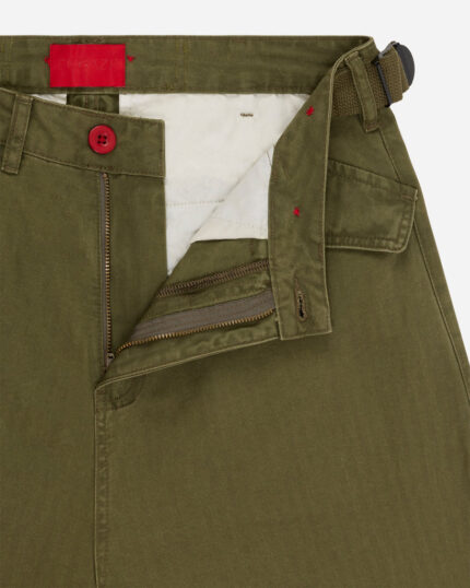FUGAZI F-55 Baggy Cargo Pant Olive – Utility view 2