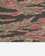 FUGAZI Tiger Camo Pocket Tee Olive – Paperthin view 3