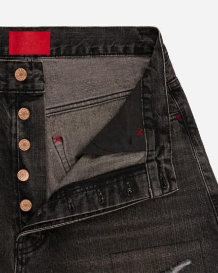 FUGAZI More Gooder Jeans Washed Black – Baggy Fit view 2