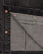 FUGAZI Good Jean Jacket Washed Black – Selvedge Denim view 3