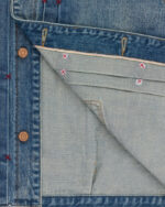 FUGAZI Good Jean Jacket Mud Washed – Selvedge Denim view 3