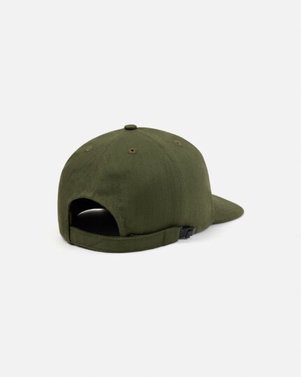 FUGAZI FZ-55 HBT Hat Olive – Herringbone Cap view 2