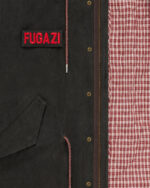 FUGAZI F-55 Fishtail Parka Black – Hooded view 2