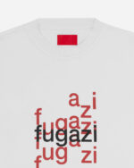 FUGAZI Asbestos Tee White – Heavyweight view 2