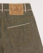 FUGAZI Even More Selfish Jeans Olive – Baggy Fit view 4