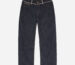 FUGAZI Even More Selfish Jeans Indigo – Baggy Fit front view