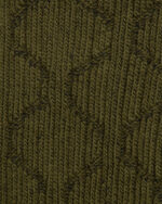 FUGAZI Liner Knit Sock Olive – Knit Socks view 2