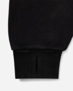 FUGAZI HOOODIE Washed Fleece Appliqué Hoodie – Black view 4