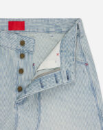 FUGAZI Hickory Stripe 1940 Pant Blue – Heavyweight view 3