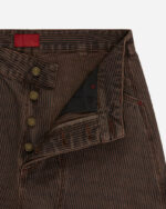 FUGAZI Hickory Stripe 1940 Pant Brown – Heavyweight view 3