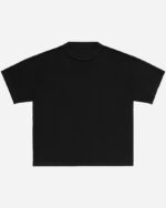FUGAZI Inside Out Paperthin Tee Washed Black – Slub Cotton front view