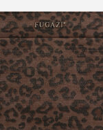 FUGAZI Textured Weekender Bag Leopard – Weekender view 2