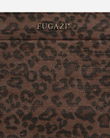 FUGAZI Textured Weekender Bag Leopard – Weekender view 2