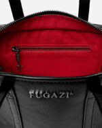 FUGAZI Leather Laundry Mini Bag Black – Leather Bag view 4