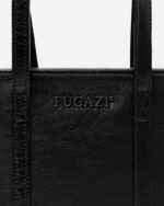 FUGAZI Leather Laundry Mini Bag Black – Leather Bag view 2