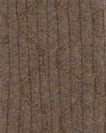 FUGAZI Liner Knit Sock Brown – Knit Socks view 2