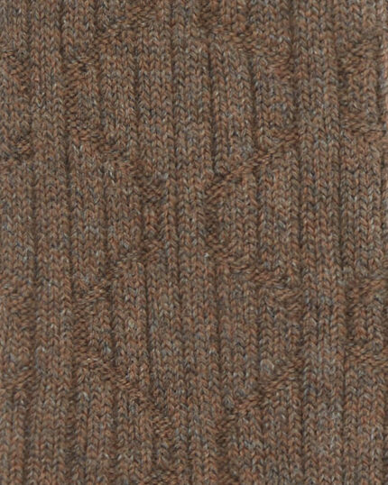FUGAZI Liner Knit Sock Brown – Knit Socks view 2