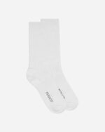 FUGAZI Liner Knit Sock White – Knit Socks front view