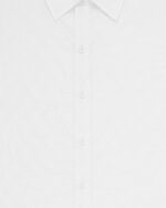FUGAZI Liner Oxford Button Up White – Oxford view 2