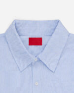 FUGAZI Liner Oxford Button Up Blue Stripe – Oxford view 3