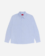 FUGAZI Liner Oxford Button Up Blue Stripe – Oxford front view