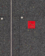 FUGAZI Moving Blanket Work Jacket Grey – Reversible view 4
