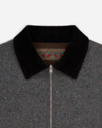 FUGAZI Moving Blanket Work Jacket Grey – Reversible view 2