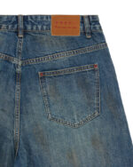 FUGAZI Good Denim Shorts Mud Washed – Heavyweight view 4