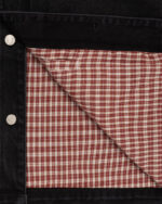 FUGAZI Novelty Denim Jacket Washed Black – Cropped view 4