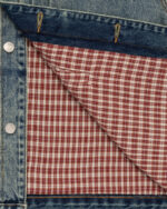 FUGAZI Novelty Denim Jacket Mud Washed – Cropped view 4