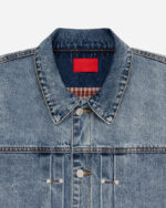 FUGAZI Novelty Denim Jacket Light Washed – Cropped view 2