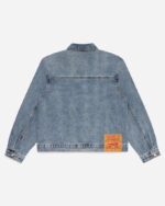 FUGAZI Novelty Denim Jacket Light Washed – Cropped view 5