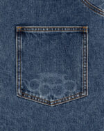 FUGAZI Novelty Denim Jacket Dark Washed – Cropped view 3