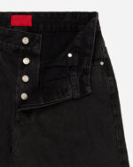 FUGAZI Novelty Jeans Washed Black – Baggy Fit view 3