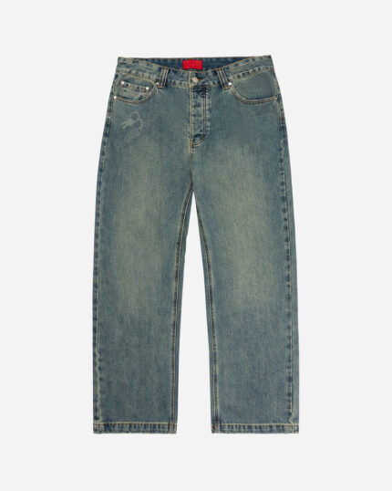 FUGAZI Novelty Jeans Mud Washed – Baggy Fit front view