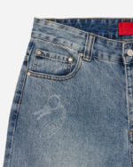 FUGAZI Novelty Jeans Light Washed – Baggy Fit view 2