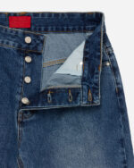 FUGAZI Novelty Jeans Dark Washed – Baggy Fit view 3