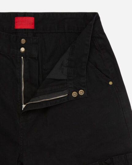 FUGAZI Shotgun Pant Black – Heavyweight view 2