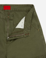 FUGAZI Shotgun Shorts Olive – Heavyweight view 2