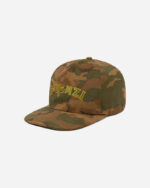 FUGAZI Test Camo Hat Woodland – Camo Cap front view