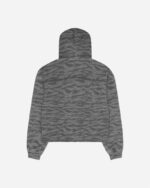 FUGAZI Washed Tiger Camo Zip Hoodie – Grey view 4